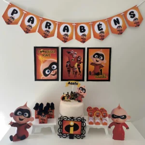 Arquivo Digital KIT SÓ UM BOLINHO - OS INCRÍVEIS 01