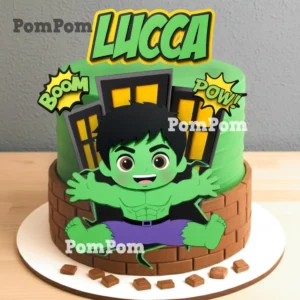 Arquivo Digital TOPO DE BOLO HULK 01