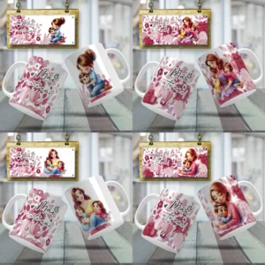 Arquivo Digital KIT DIA DAS MÃES CANECA MÃE EU TE AMO 01