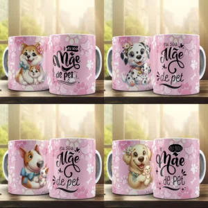 Arquivo Digital KIT DIA DAS MÃES MÃE DE DOG 01