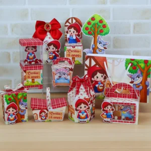 Arquivo Digital KIT FESTA - CHAPEUZINHO VERMELHO 01