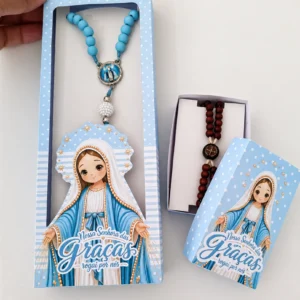 Arquivo Digital CAIXAS TERÇO + BRINDE - NOSSA SENHORA DAS GRAÇAS 01