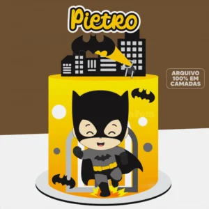 Arquivo Digital TOPO DE BOLO BATMAN 01