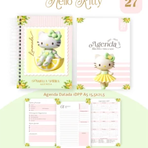 Arquivo Digital AGENDA HELLO KITTY 01 - 2027 E PERMANENTE