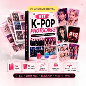 Arquivo Digital CARDS E TAGS K-POP PHOTOCARD 01