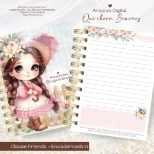 Arquivo Digital CADERNO ENCADERNAÇÃO CADERNO CHUVA DE BENÇÕES 01