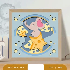 Arquivo Digital QUADRO ELEFANTE BABY 02