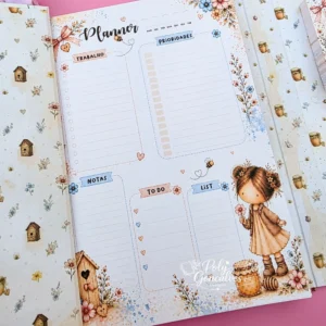 Arquivo Digital PLANNER GIRL BEE 01 - PERMANENTE