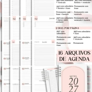 Arquivo Digital MIOLOS AGENDA VERSÍCULOS (PACK) 01 - 2027 E PERMANENTE