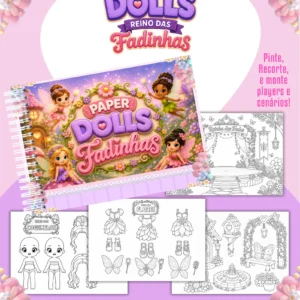 Arquivo Digital LIVRO DE COLORIR FADINHAS 02