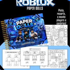 Arquivo Digital LIVRO DE COLORIR ROBLOX 01