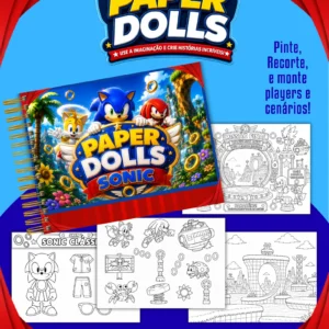 Arquivo Digital LIVRO DE COLORIR SONIC 02