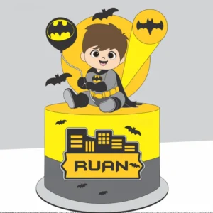 Arquivo Digital TOPO DE BOLO BATMAN BABY 01